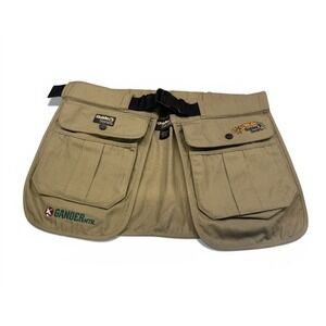 Gander‎ Mountain Guide Series Khaki Hunting/Shooting Half Vest One Size Belt